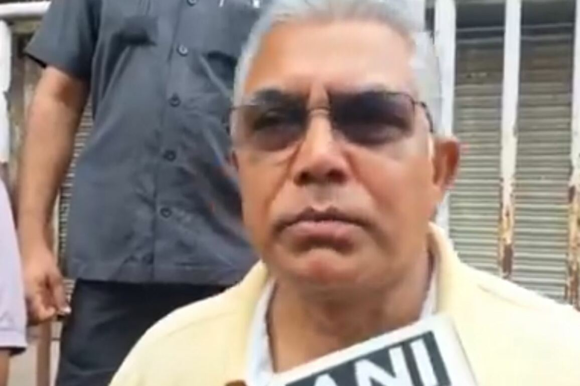 BJP's Dilip Ghosh accuses Mamata of inciting violence in Paschim Medinipur