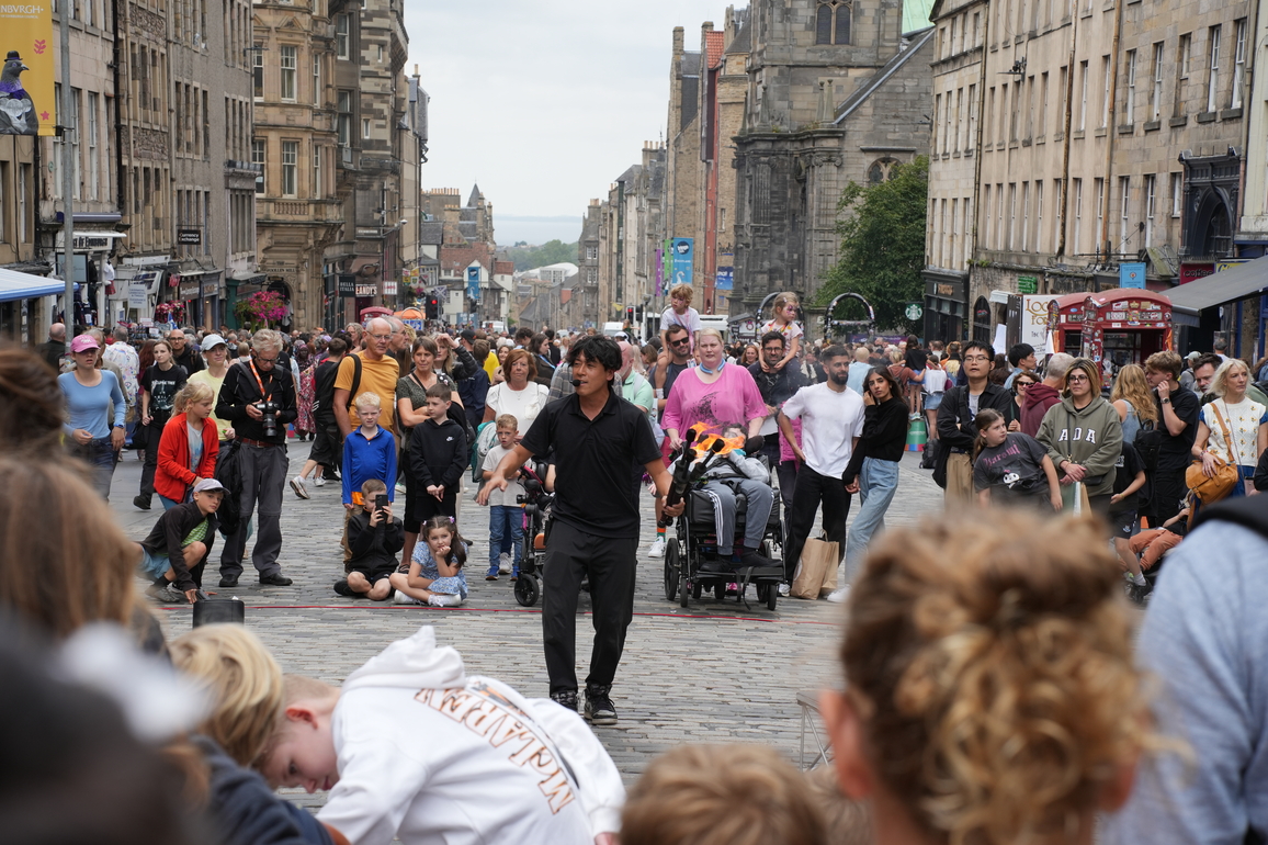 BRITAIN-EDINBURGH-EDINBURGH FESTIVAL FRINGE-STREET