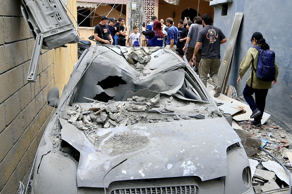 LEBANON-TYRE-ISRAELI RAID