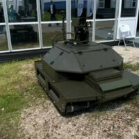 Russian defense giant reveals laser-equipped robot