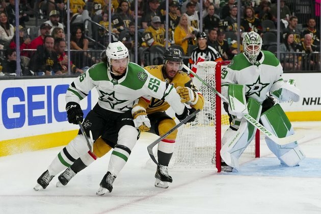 Ty Dellandrea's first multi-goal game keeps Stars alive vs. Knights