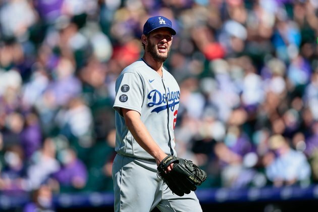 Dodgers' Clayton Kershaw on IL with back inflammation