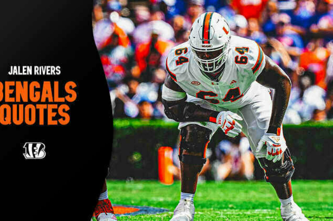 Everything Jalen Rivers Said After Being Drafted By The Bengals