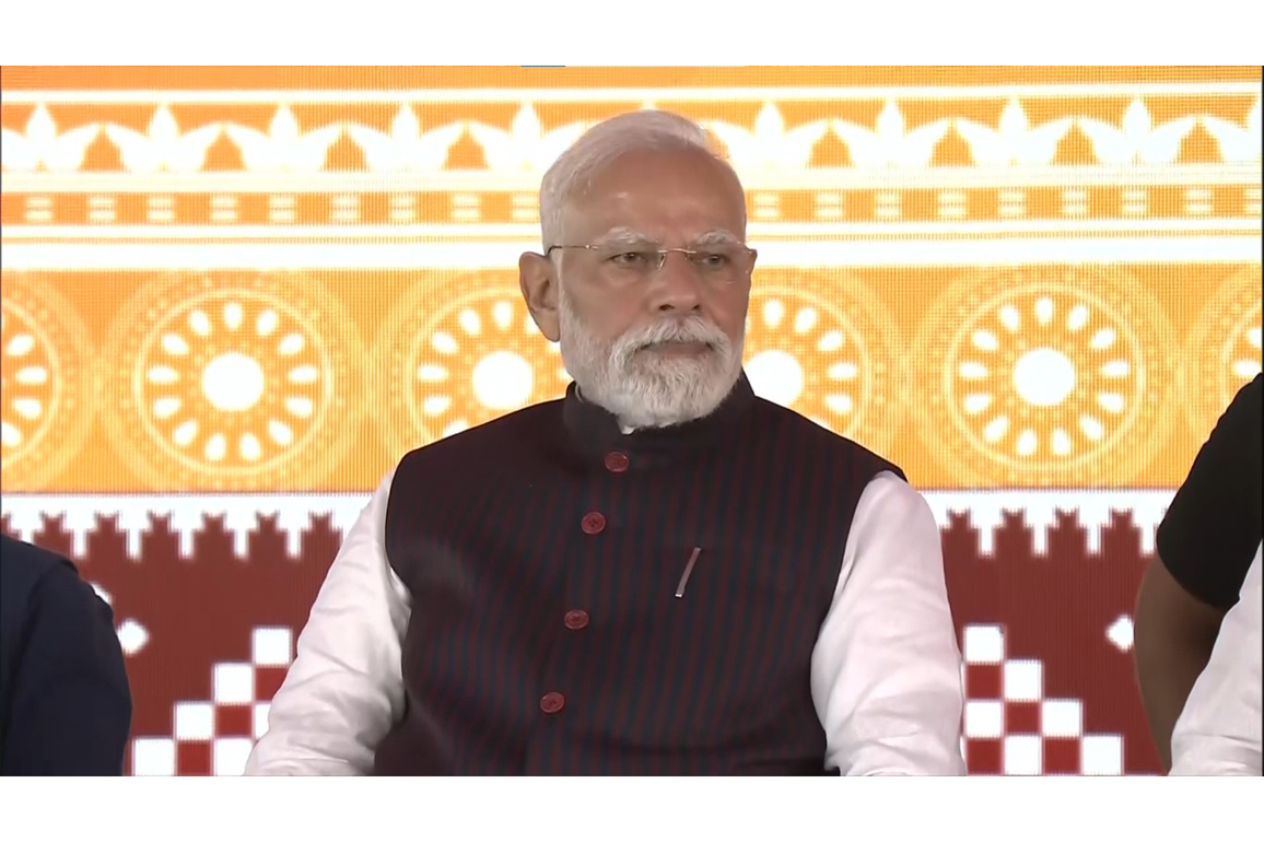 Odisha: PM Modi flags off Amrit Bharat Express between Berhampur, Udhna; inaugurates projects worth over Rs 60,000 cr