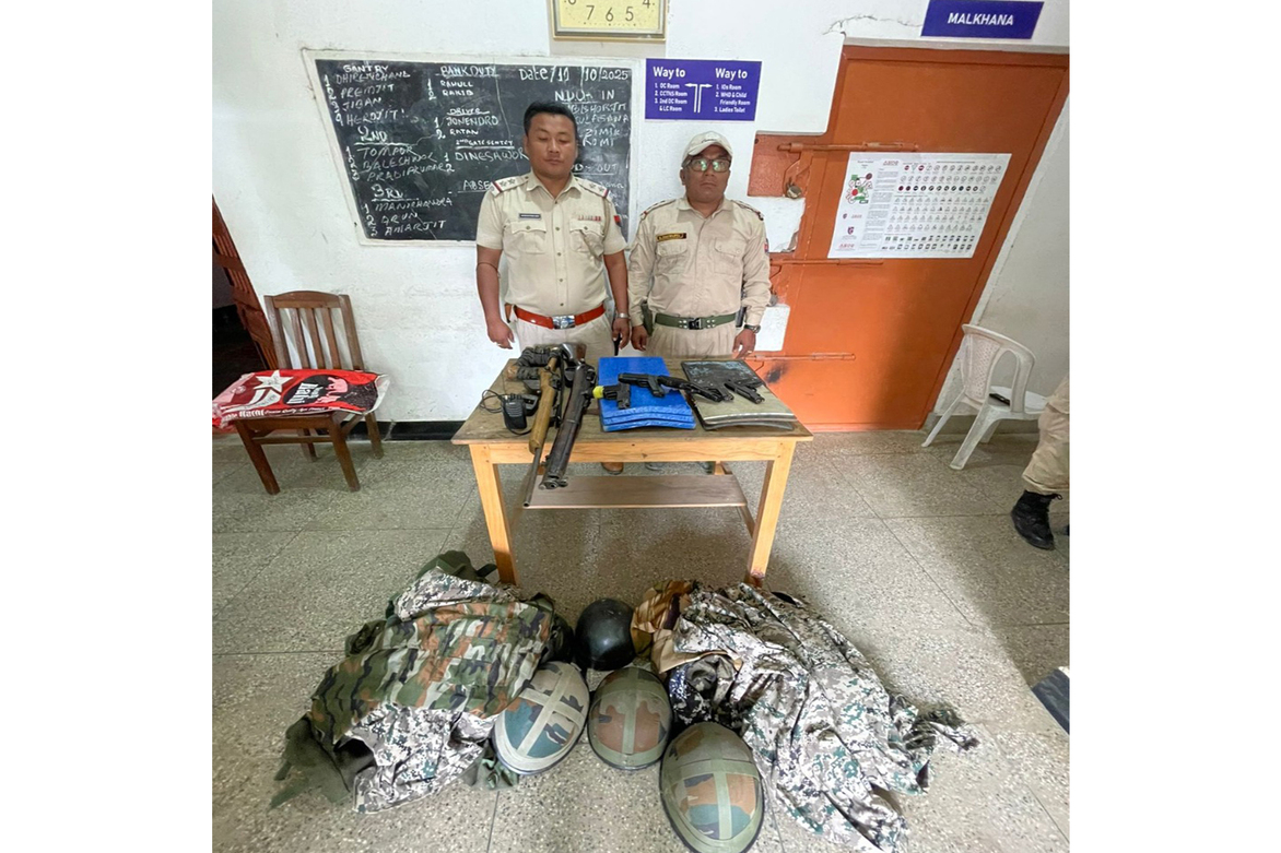 Manipur: Security forces recover two rifles, ammunition during search ops in Imphal West