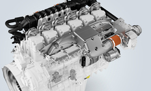 Liebherr’s H966 is a hydrogen combustion engine equipped with a port-fuel injection system