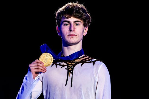 18yo Russian not very happy after becoming Euro ice champ