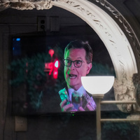 Trump shares AI video of throwing The Late Show host Stephen Colbert into bin