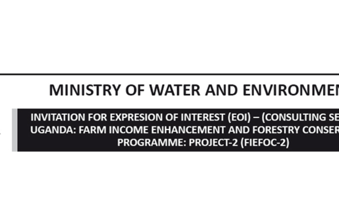 Ministry of Water and Environment Ministry of Water and Environment