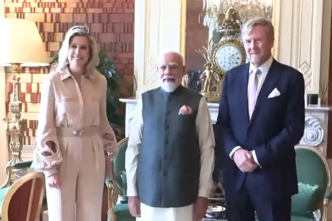 PM Modi meets King Willem-Alexander and Queen Maxima in Nertherlands