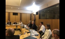  Bridget McKenzie, pictured meeting with farm industry leaders, has resigned. Image courtesy @senbmckenzie