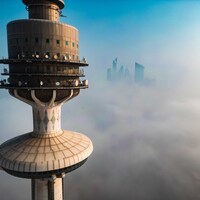 KUWAIT-KUWAIT CITY-WEATHER-FOG