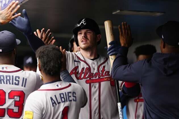 Jonah Heim, Braves pummel Rockies to sweep series, jump to 25-10