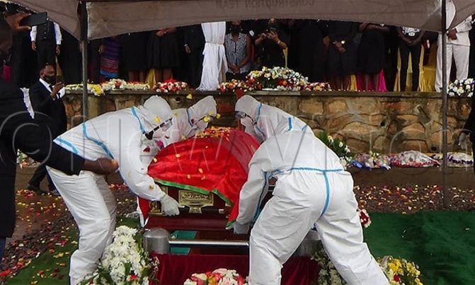 Burial of fallen entrepreneur FX Kitaka in pictures Burial of fallen entrepreneur FX Kitaka in pictures