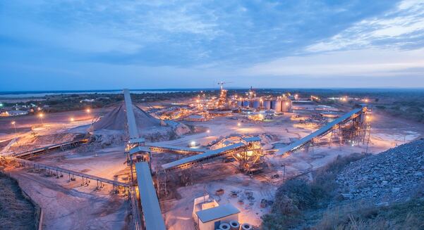 The Morila mine in Mali