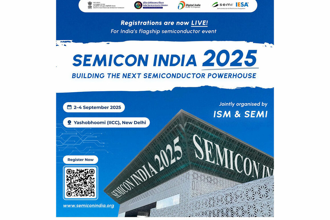 Semicon India 2025 to feature global pavilions, country roundtables, and record participation