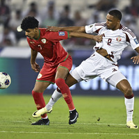 (SP)QATAR-DOHA-FOOTBALL-FIFA WORLD CUP 2026-PLAYOFFS ASIAN QUALIFIERS-QATAR VS OMAN