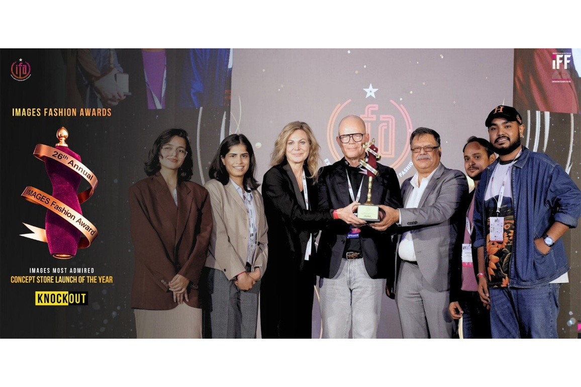 Knockout Stores wins 'IMAGES MOST ADMIRED CONCEPT STORE OF THE YEAR' at INDIA FASHION FORUM 2026