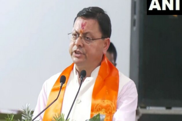 Uttarakhand CM Pushkar Dhami participates in Bharatiya Mazdoor Sangh's 70th foundation day
