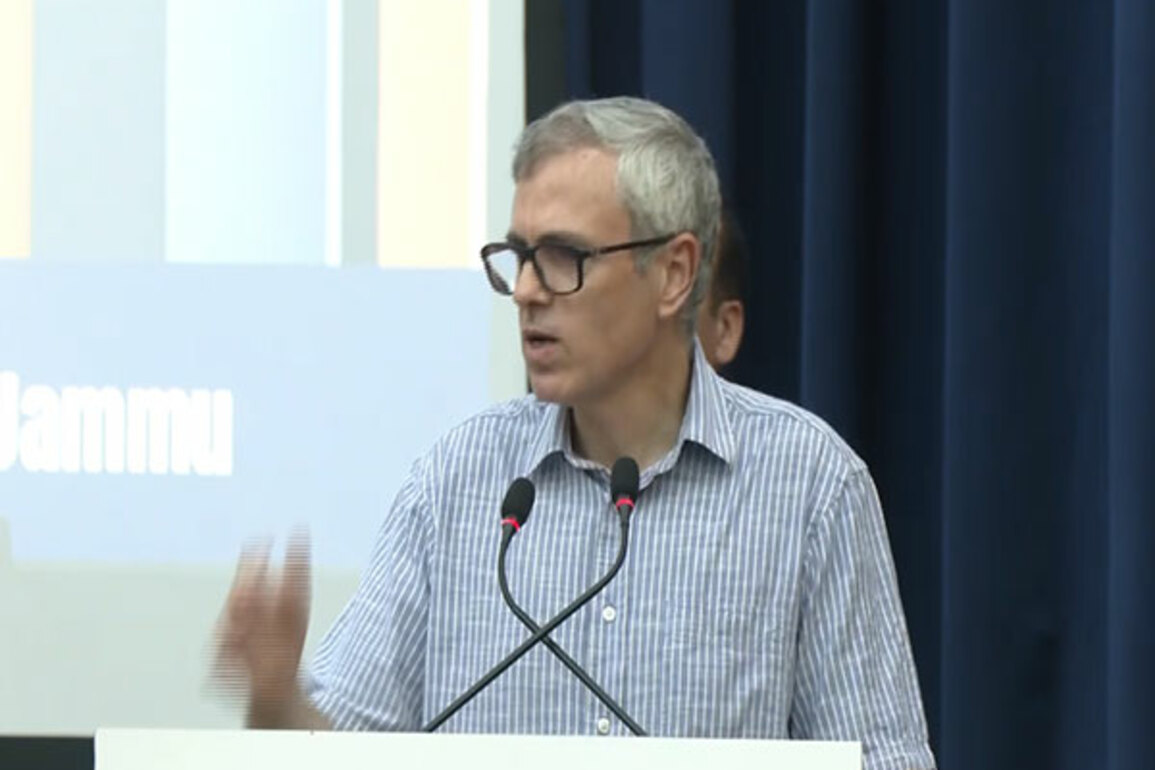 "Makes me feel intimidated": Omar Abdullah visits IIT Jammu, urges visiting students to explore J-K