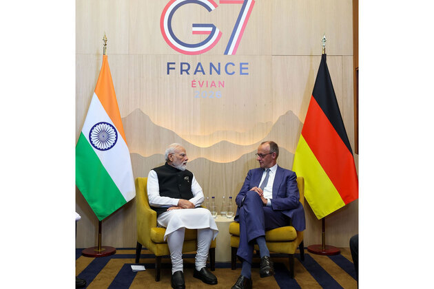 G7 Summit: PM Modi holds "very fruitful" bilateral meeting with German Chancellor Friedrich Merz