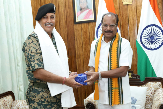 Tripura BSF IG meets Governor, apprises over prevailing security along Indo-Bangladesh border