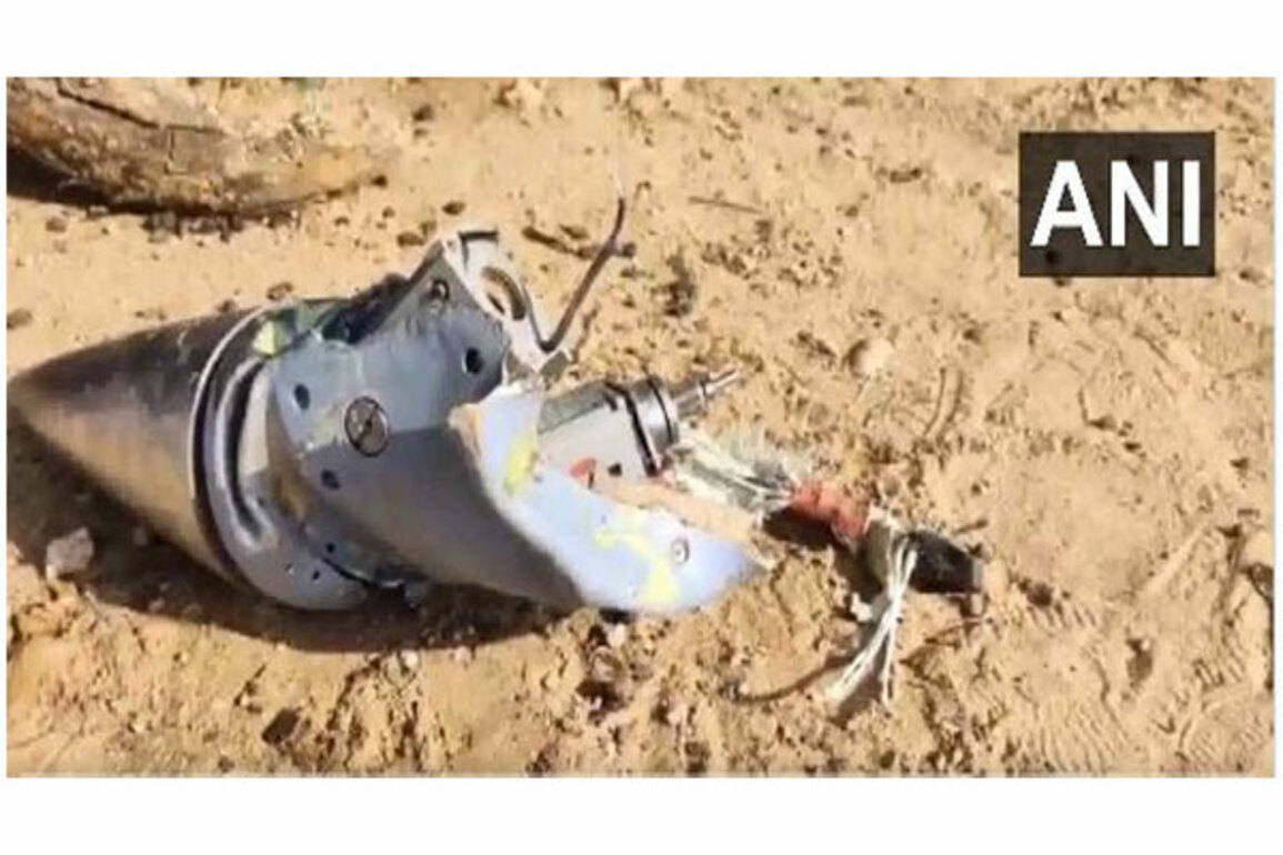 Fragments of projectile retrieved from Rajasthan's Jaisalmer