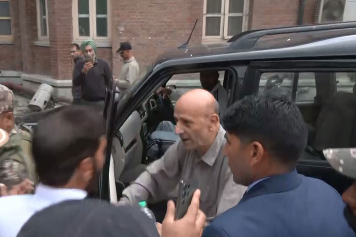 J-K: Baramulla MP Abdul Rashid Sheikh, on interim bail, visits SMHS hospital to meet ailing father