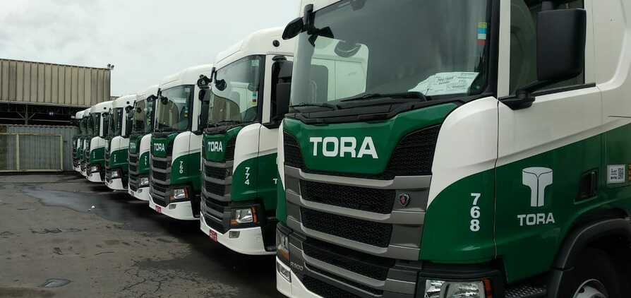 Estrela faz parte do grupo Tora Transportes, que atende em todo o Brasil