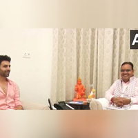 Kartik Aaryan meets Rajasthan CM Bhajanlal Sharma in Jaipur