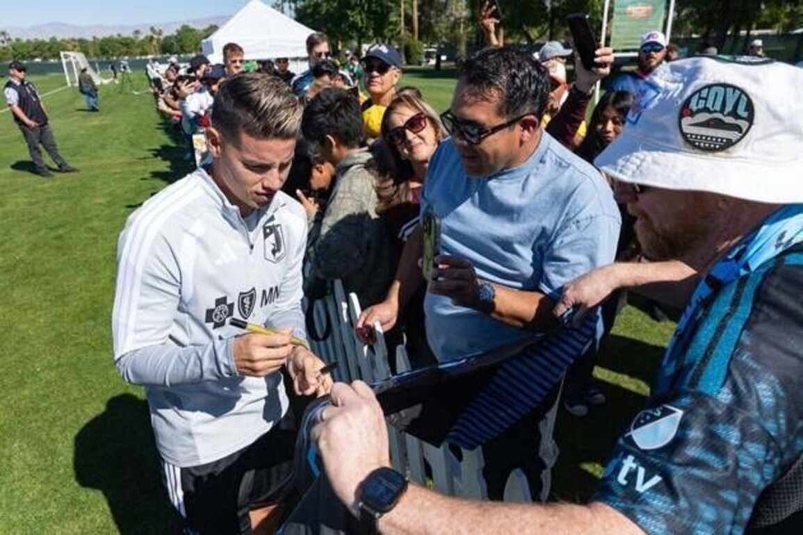 James Rodriguez to debut for Minnesota United in Vancouver
