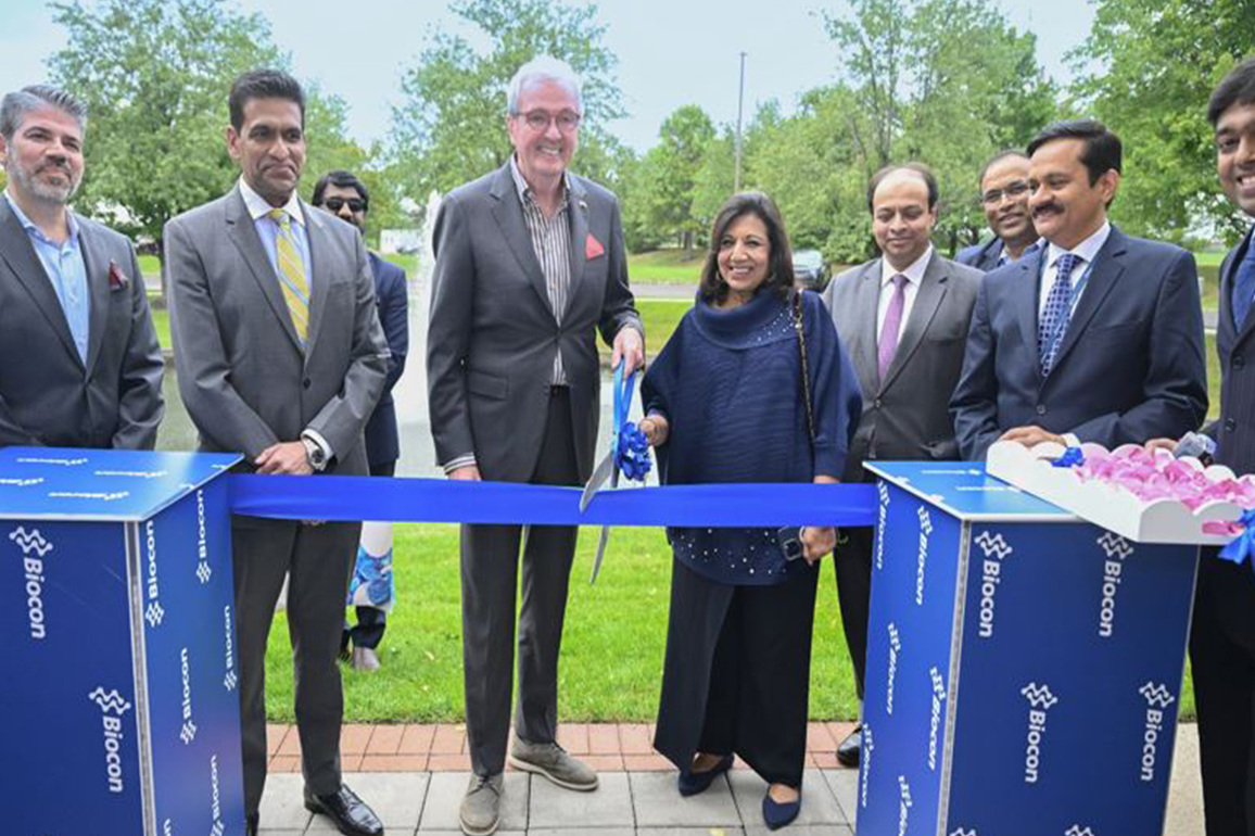 Biocon opens its first U.S. manufacturing facility in New Jersey