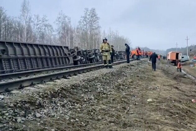 55 injured in Russia train derailment