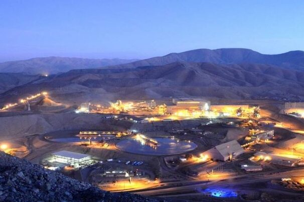  Mina de cobre Candelaria, no Chile