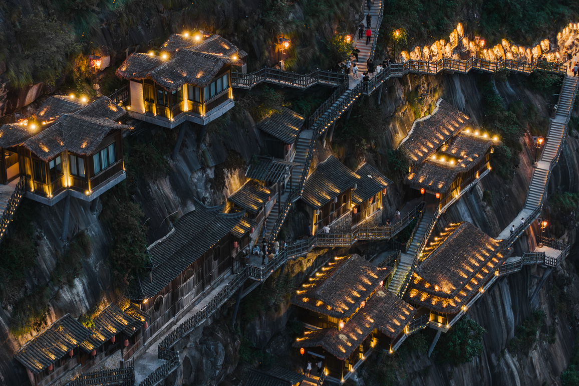 CHINA-JIANGXI-CLIFF-TOURISM (CN)