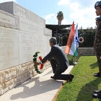 Spears and Wreaths: Forgotten battle and rediscovered alliance between Haifa and India