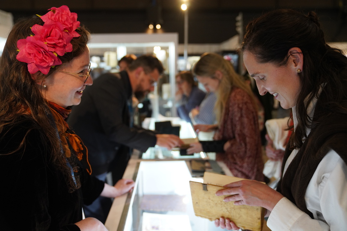 U.S.-NEW YORK-INTERNATIONAL ANTIQUARIAN BOOK FAIR-OPENING