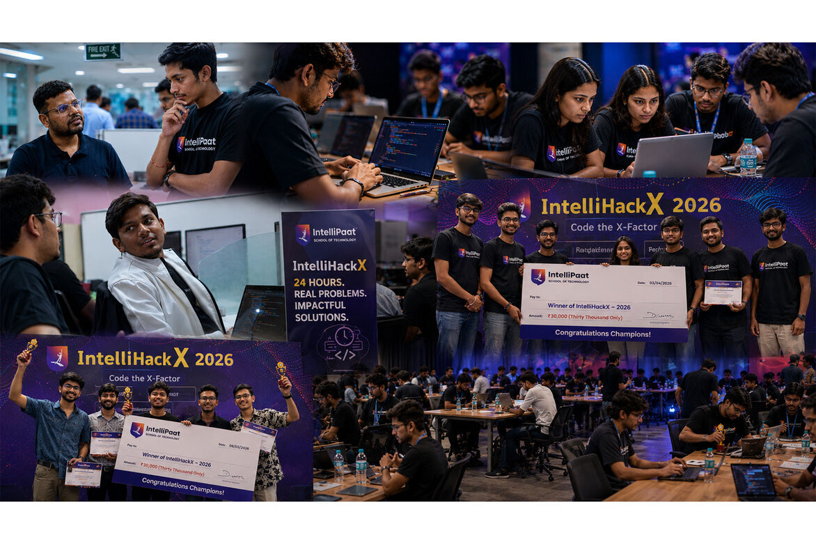 Intellipaat School of Technology Conducts 24-Hour IntelliHackX Hackathons Across Bangalore, Hyderabad, and Pune Campuses