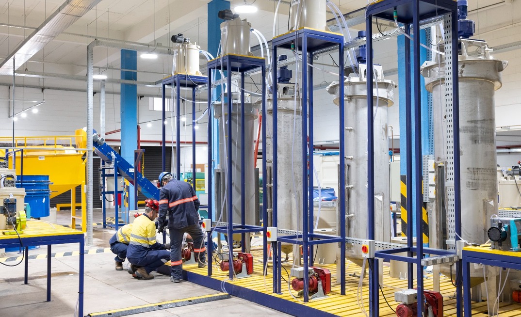 Planta-piloto de terras raras da Meteoric