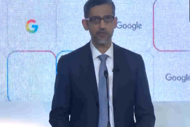 "India will have an extraordinary trajectory with AI, and we want to be a partner," says Google CEO Sundar Pichai.