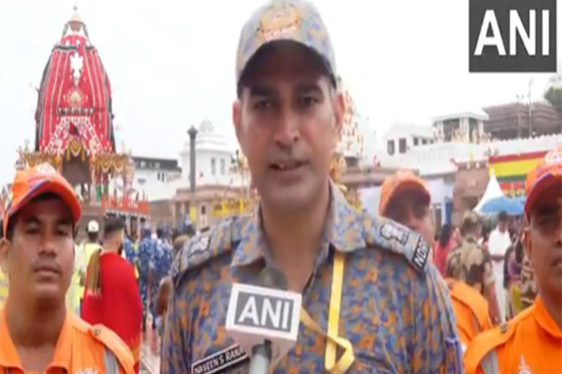 Odisha: NSG, NDRF deployed as lakhs of devotees gather in Puri for Jagannath Rath Yatra