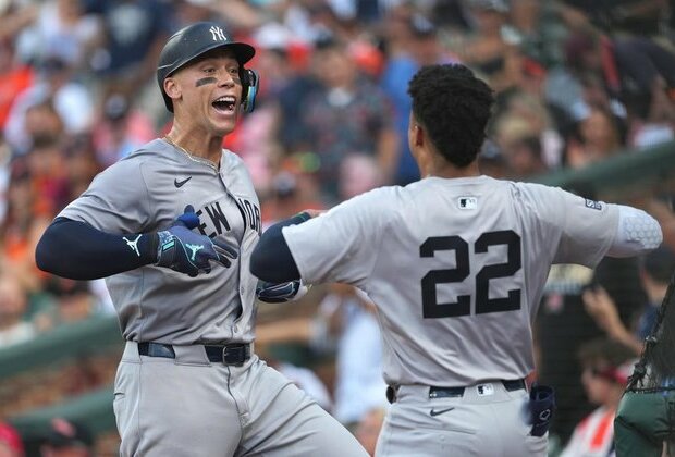 Aaron Judge sets Yankees mark for HRs before All-Star break