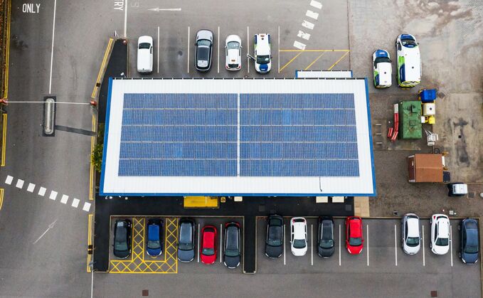 Electricity North West's Oldham depot (credit: Electricity North West)