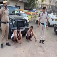 Two arrested in Gurugram for public urination from moving car