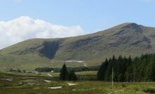  View of Cononish Mine