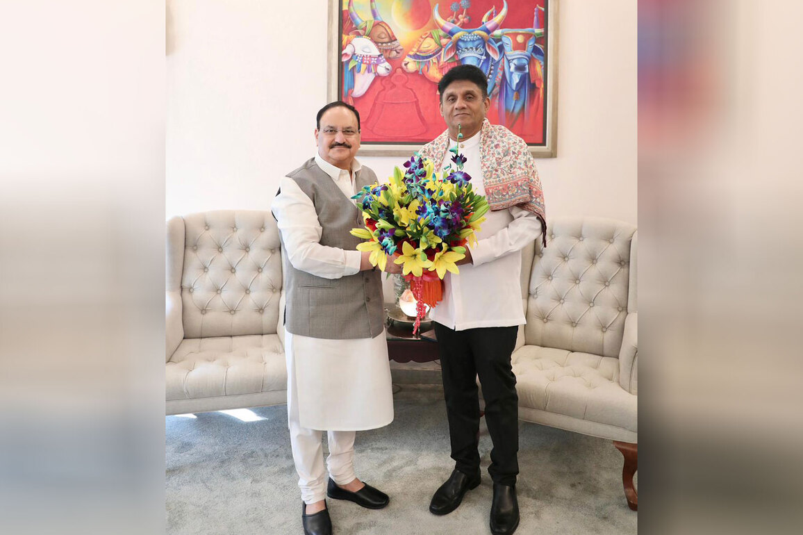 BJP National President holds talks with Sri Lankan Oppn Leader under Know BJP initiative