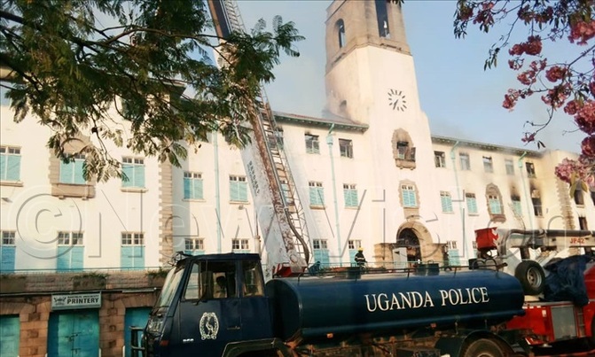 Police starts investigations into MUK fire Police starts investigations into MUK fire