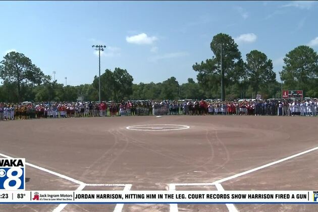 Diamond Youth Baseball hosts State Tournament opening cermony - WAKA 8