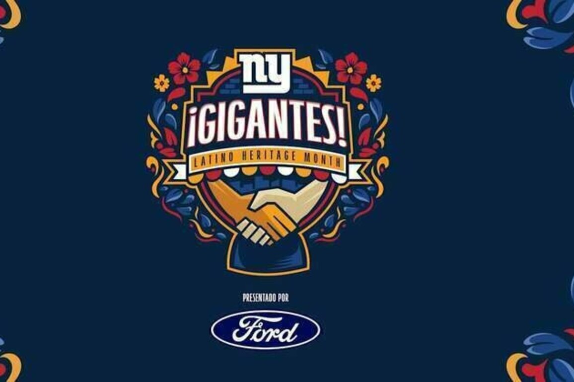 New York Giants announce Latino Heritage Month activations