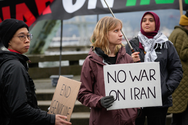 CANADA-U.S.-ISRAELI ATTACKS-PROTEST